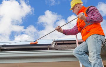 Hellister soft wash roof cleaning